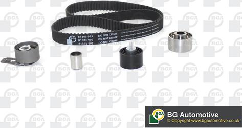 BGA TB3600K - Комплект зубчатого ремня ГРМ autospares.lv