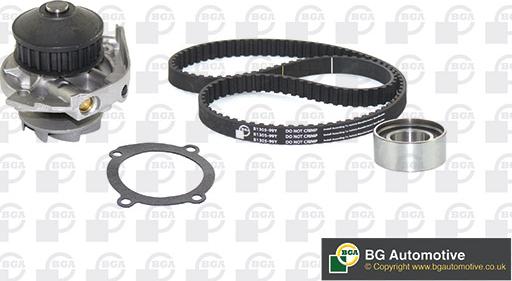 BGA TB2207CPK - Водяной насос + комплект зубчатого ремня ГРМ autospares.lv