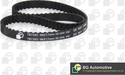 BGA TB7305 - Зубчатый ремень ГРМ autospares.lv