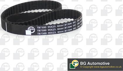 BGA TB7300 - Зубчатый ремень ГРМ autospares.lv