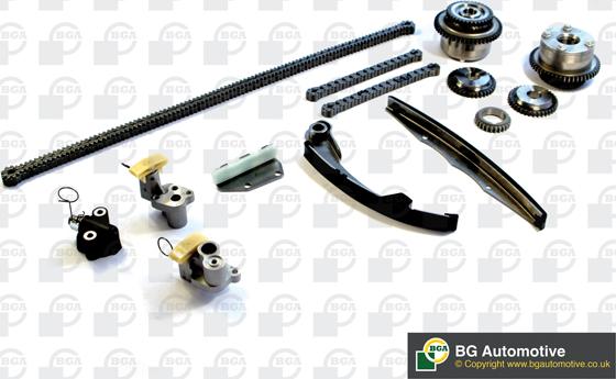 BGA TC6325VFK - Комплект цепи привода распредвала autospares.lv