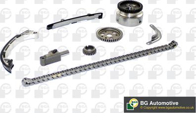 BGA TC0400VFK - Комплект цепи привода распредвала autospares.lv