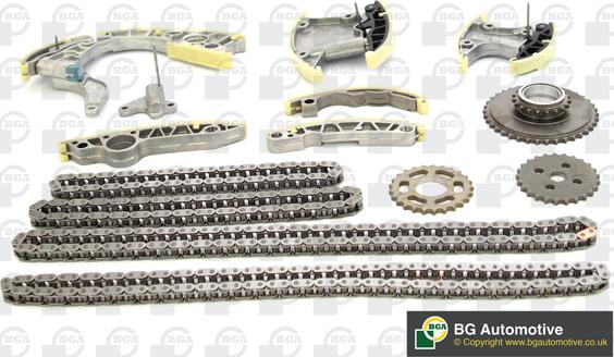 BGA TC0190FK - Комплект цепи привода распредвала autospares.lv