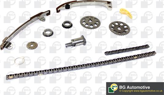 BGA TC0330FK - Комплект цепи привода распредвала autospares.lv