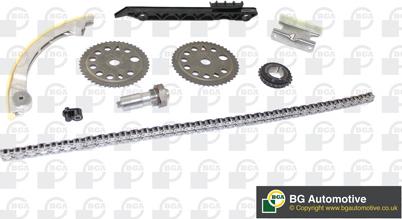 BGA TC0250FK - Комплект цепи привода распредвала autospares.lv