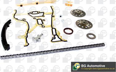 BGA TC0238FK - Комплект цепи привода распредвала autospares.lv