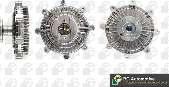 BGA VF8502 - Сцепление, вентилятор радиатора autospares.lv