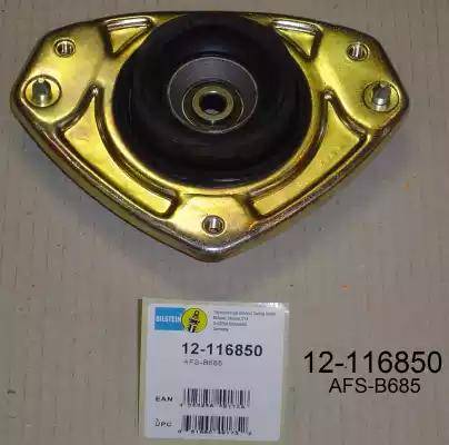 Bilstein 12-116850 - Опора стойки амортизатора, подушка autospares.lv