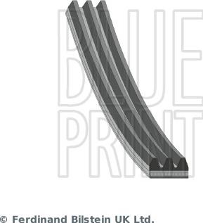 Blue Print AD03R785 - Поликлиновой ремень autospares.lv