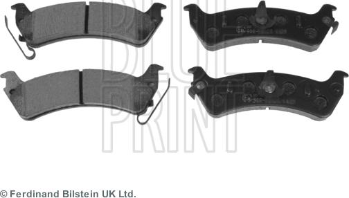 Blue Print ADA104215 - Тормозные колодки, дисковые, комплект autospares.lv