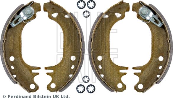 Blue Print ADBP410011 - Комплект тормозных колодок, барабанные autospares.lv