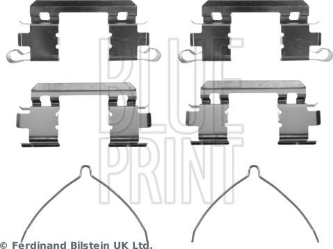 Blue Print ADBP480016 - Комплектующие для колодок дискового тормоза autospares.lv