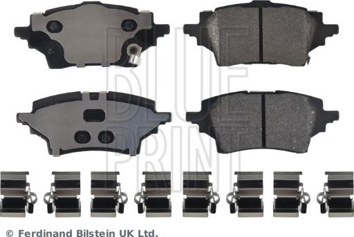 Blue Print ADBP420098 - Тормозные колодки, дисковые, комплект autospares.lv