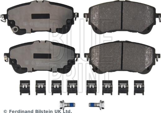 Blue Print ADBP420049 - Тормозные колодки, дисковые, комплект autospares.lv