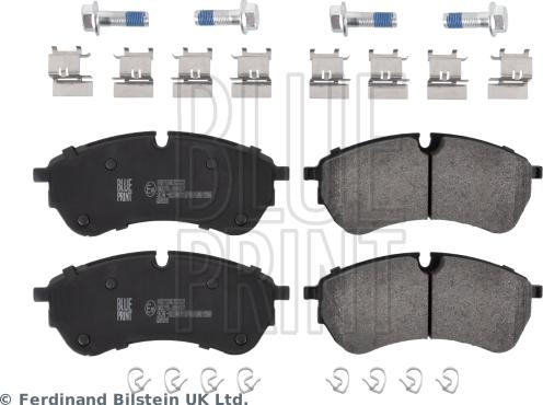 Blue Print ADBP420004 - Тормозные колодки, дисковые, комплект autospares.lv