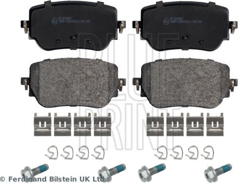 Blue Print ADBP420076 - Тормозные колодки, дисковые, комплект autospares.lv