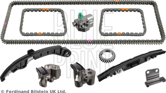 Blue Print ADBP730009 - Комплект цепи привода распредвала autospares.lv