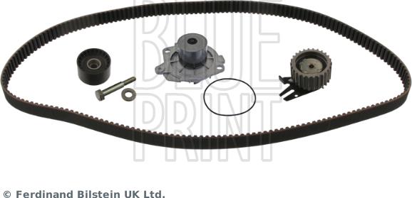 Blue Print ADBP730032 - Водяной насос + комплект зубчатого ремня ГРМ autospares.lv