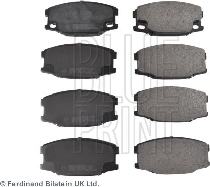 Blue Print ADC44262 - Тормозные колодки, дисковые, комплект autospares.lv