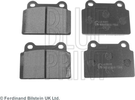 Blue Print ADC44276 - Тормозные колодки, дисковые, комплект autospares.lv