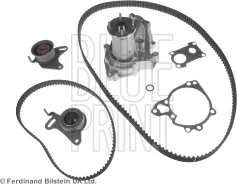 Blue Print ADC47343 - Водяной насос + комплект зубчатого ремня ГРМ autospares.lv