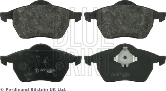 Blue Print ADF124235 - Тормозные колодки, дисковые, комплект autospares.lv