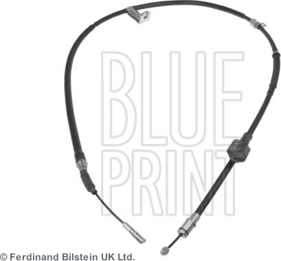 Blue Print ADG04654 - Тросик, cтояночный тормоз autospares.lv