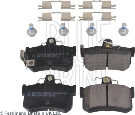 Blue Print ADG042182 - Тормозные колодки, дисковые, комплект autospares.lv