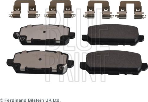 Blue Print ADH24299 - Тормозные колодки, дисковые, комплект autospares.lv