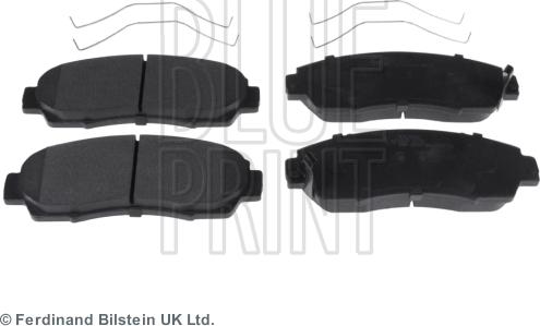 Blue Print ADH24291 - Тормозные колодки, дисковые, комплект autospares.lv