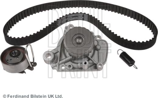 Blue Print ADH273750 - Водяной насос + комплект зубчатого ремня ГРМ autospares.lv