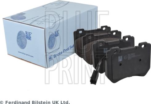 Blue Print ADL144241 - Тормозные колодки, дисковые, комплект autospares.lv