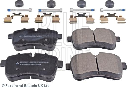 Blue Print ADL144220 - Тормозные колодки, дисковые, комплект autospares.lv