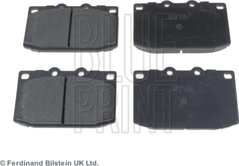 Blue Print ADM54224 - Тормозные колодки, дисковые, комплект autospares.lv