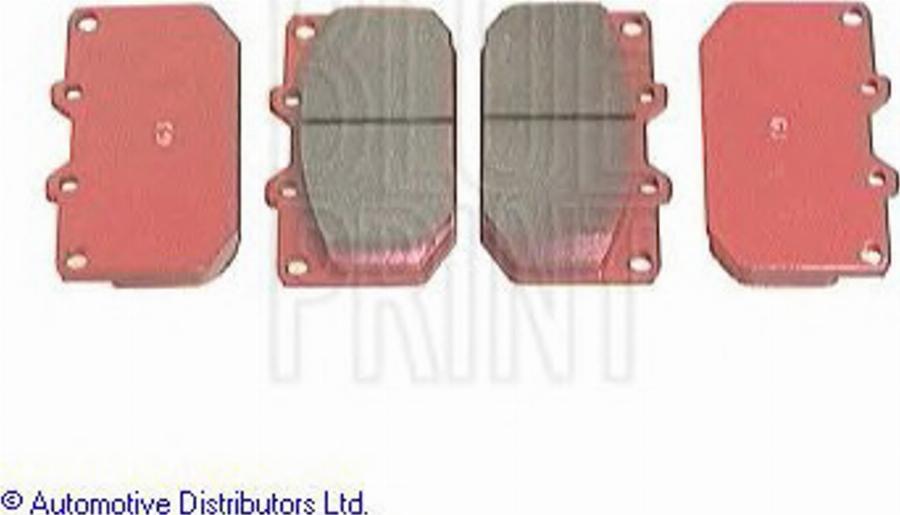 Blue Print ADN14274P - Тормозные колодки, дисковые, комплект autospares.lv