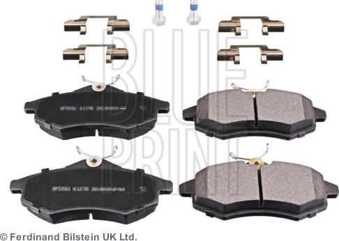 Blue Print ADP154216 - Тормозные колодки, дисковые, комплект autospares.lv