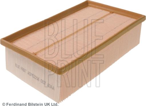 Blue Print ADP152206 - Воздушный фильтр, двигатель autospares.lv