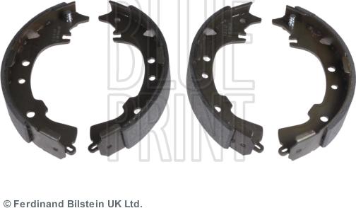 Blue Print ADT34154 - Комплект тормозных колодок, барабанные autospares.lv