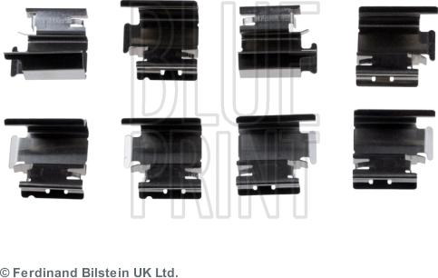Blue Print ADT348600 - Комплектующие для колодок дискового тормоза autospares.lv