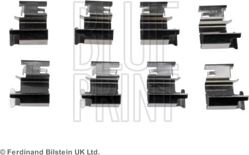 Blue Print ADT348601 - Комплектующие для колодок дискового тормоза autospares.lv