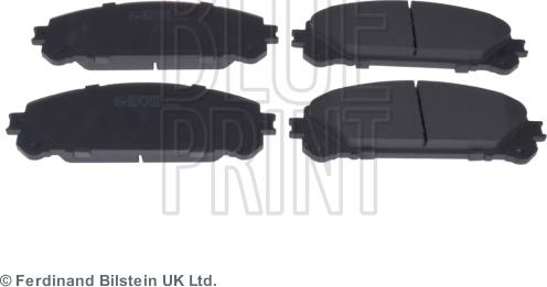 Blue Print ADT342209 - Тормозные колодки, дисковые, комплект autospares.lv