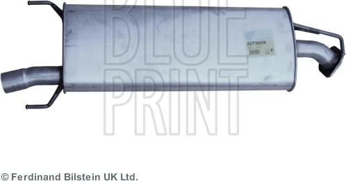 Blue Print ADT36028 - Средний глушитель выхлопных газов autospares.lv
