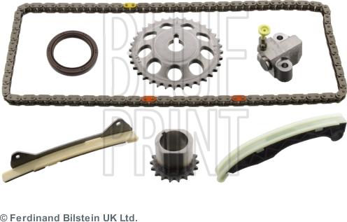 Blue Print ADT373511 - Комплект цепи привода распредвала autospares.lv