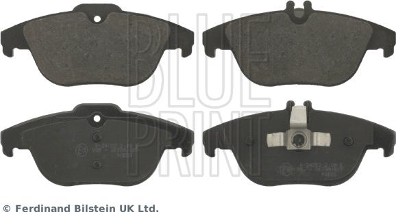 Blue Print ADU174204 - Тормозные колодки, дисковые, комплект autospares.lv