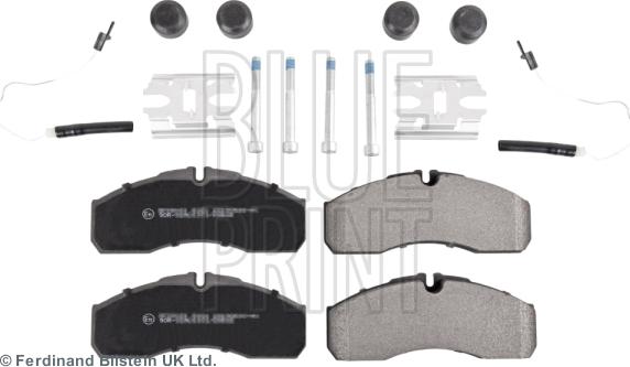 Blue Print ADU174279 - Тормозные колодки, дисковые, комплект autospares.lv