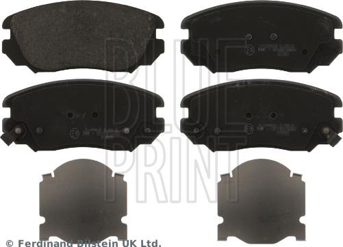 Blue Print ADW194201 - Тормозные колодки, дисковые, комплект autospares.lv
