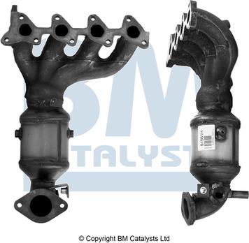 BM Catalysts BM91561H - Катализатор autospares.lv