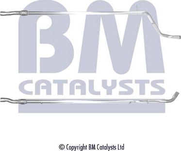 BM Catalysts BM50438 - Труба выхлопного газа autospares.lv