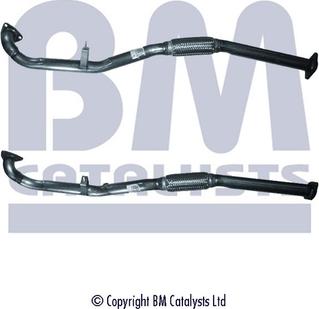 BM Catalysts BM50097 - Труба выхлопного газа autospares.lv