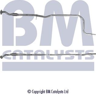 BM Catalysts BM50087 - Труба выхлопного газа autospares.lv